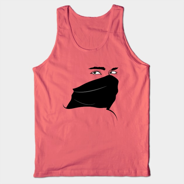 MASKED Tank Top by Express Yourself everyday